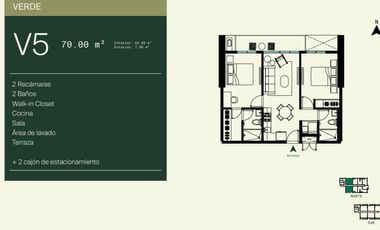 Departamentos en PREVENTA, La Huasteca, Santa Catarina