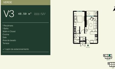 Departamentos en PREVENTA, La Huasteca, Santa Catarina