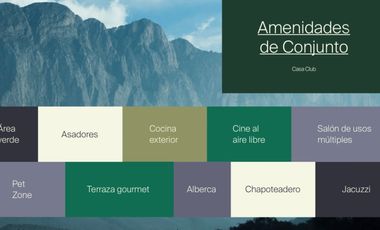 Departamentos en PREVENTA, La Huasteca, Santa Catarina