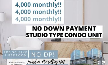 1-Bedroom P6,000 monthly Condo in Pasig with No Down Payment for 5 years