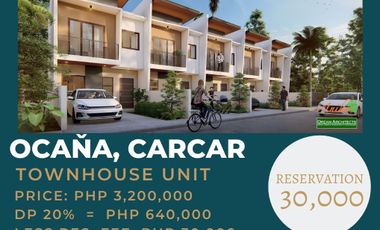 Pre-Selling 2 Storey 3 BEDROOM Townhouses for Sale in Carcar City, Cebu