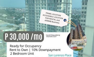 Condo in Makati P30,000 month 2-Bedrooms near MOA