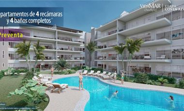 Vidamar Residencial Costa Azul departamento 3 recámaras club de playa