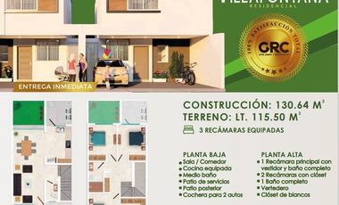 CASA EN VENTA AL SUR DE AGUASCALIENTES VILLAFONTANA