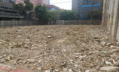 FS: Commercial Lot in Ermita, Manila.
