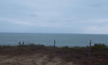 En venta terreno de 10,500 m2 al pie del mar en Engabao en Playas. (JP)