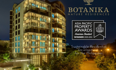 RFO 2-Bedroom condo unit for sale in Alabang Botanika Nature Residences
