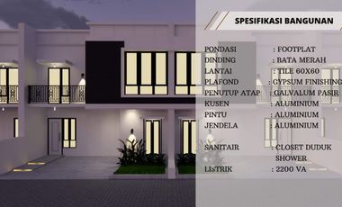 Royal Orchid Townhouse, Rumah Dijual, Dekat Kampus III Sanata Dharma