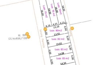 Dijual 3 Unit Ruko Baru di Sako Borang Palembang Dekat Pasar Perumnas Sako