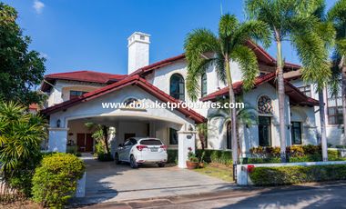 (HS343-04) Luxurious Large Spanish Villa Style Home for Sale in Palm Springs, Nong Hoi, Chiang Mai