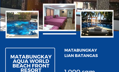 8 BR with Jacuzzi and Swimming Pool in MATABUNGKAY AQUA WORLD BEACH FRONT RESORT