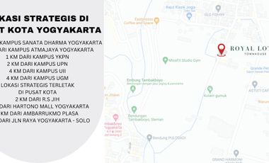 Rumah 2 Lantai, Dekat Jogja Bay, Harga Kompetitif
