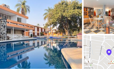 VENTA DE CASA CON PISCINA EN REFORMA, CUERNAVACA, MORELOS.