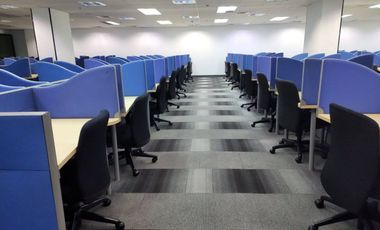 Fully Furnished BPO Call Center PEZA Office Space for Lease Rent in Silver City Ortigas Pasig 3,325 sqm