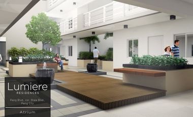 Ready for Occupancy 3 Bedroom Unit with Parking in Lumiere Residences