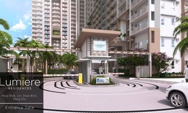 Ready for Occupancy 3 Bedroom Unit with Parking in Lumiere Residences