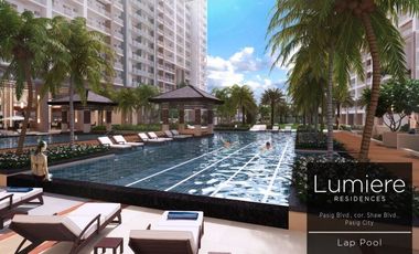 Ready for Occupancy 3 Bedroom Unit with Parking in Lumiere Residences