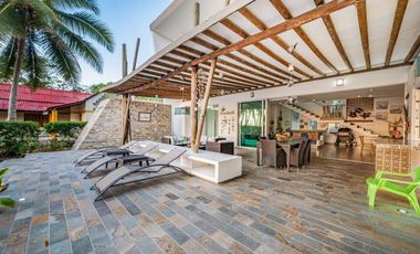 ALQUILER DE CABAÑA EN SANTA MARTA FRENTE A LA PLAYA