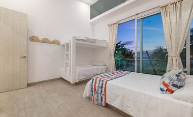 ALQUILER DE CABAÑA EN SANTA MARTA FRENTE A LA PLAYA