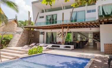 ALQUILER DE CABAÑA EN SANTA MARTA FRENTE A LA PLAYA