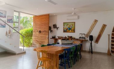 ALQUILER DE CABAÑA EN SANTA MARTA FRENTE A LA PLAYA