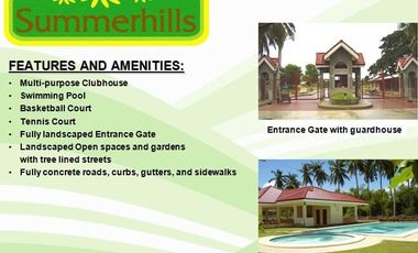 120 sqm Residential lot for sale in Summerhills Compostela Cebu