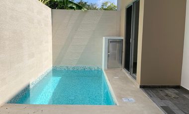 Casa en PRE-VENTA de 2 recamaras en El Encuentro- Playa del Carmen