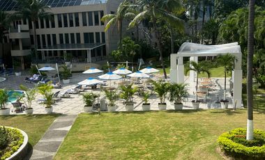 Hilton Colon, Alquilo hermoso departamento amoblado de 3 dorm vista a la piscina