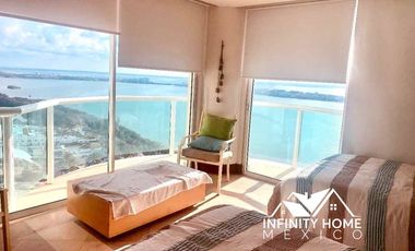 BAYVIEWGRAND DEPARTAMENTO EN RENTA AMUEBLADO ZONA HOTELERA