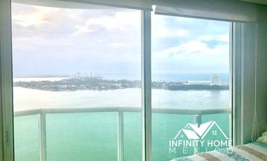 BAYVIEWGRAND DEPARTAMENTO EN RENTA AMUEBLADO ZONA HOTELERA