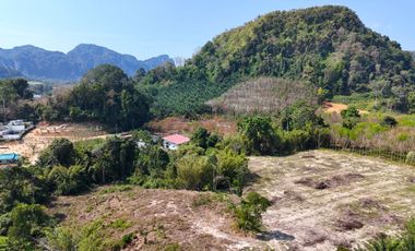 Almost 15 Rai Land for Sale with Stunning Mountain Views Ideal for Development in Ao Nang, Krabi