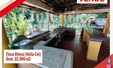 SE VENDE ESPECTACULAR FINCA - RIVERA (HUILA -COL)
