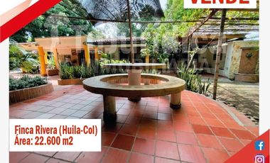 SE VENDE ESPECTACULAR FINCA - RIVERA (HUILA -COL)