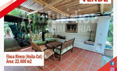 SE VENDE ESPECTACULAR FINCA - RIVERA (HUILA -COL)