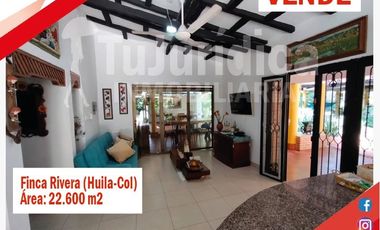 SE VENDE ESPECTACULAR FINCA - RIVERA (HUILA -COL)