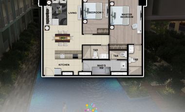 Park Mckinley West 2 bedroom with balcony Preselling condo for sale Bonifacio Global City Taguig