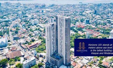 Studio Type Condo Unit for Rent in Horizons 101 Cebu City