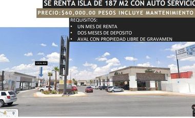 SE RENTAN LOCALES EN PLAZA COMERCIAL 308 POR AVE. DE LA RAZA