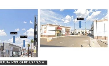 SE RENTAN LOCALES EN PLAZA COMERCIAL 308 POR AVE. DE LA RAZA