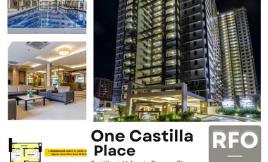 One Castilla Place 1 Bedroom Condo unit near New Manila Quezon City