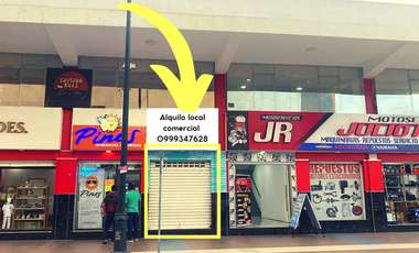 ALQUILO LOCAL EN ZONA ESTRATÉGICA - COMERCIAL