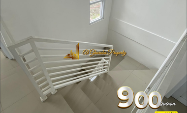 JUAL RUMAH SYARIAH 3 KT 10 MNT TOL ST. LRT BEKASI KOTA (TIMUR) 900 JUTA AN