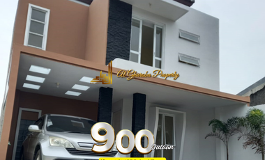 JUAL RUMAH SYARIAH 3 KT 10 MNT TOL ST. LRT BEKASI KOTA (TIMUR) 900 JUTA AN