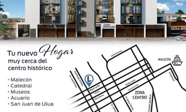 DEPTOS EN VENTA EN EL CENTRO DE VERACRUZ