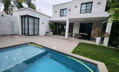 Isla Mocoli, Alquiler de Hermosa Casa Amoblada con Piscina