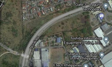 Residential / Commercial Lot For Lease along CALAX Binan, Laguna