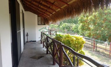 VENDEMOS HERMOSA FINCA CON ARBOLES FRUTALES Y LAGO.