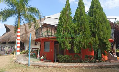 VENDEMOS HERMOSA FINCA CON ARBOLES FRUTALES Y LAGO.