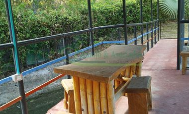 VENDEMOS HERMOSA FINCA CON ARBOLES FRUTALES Y LAGO.