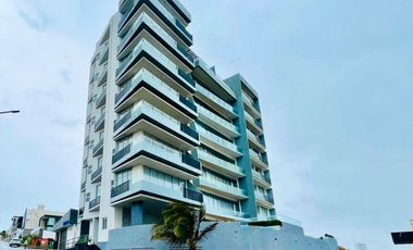 Departamento en venta amueblado con vista al mar en Fracc. Playas del Conchal Veracruz